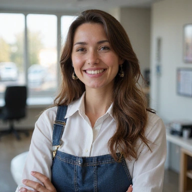 Foto profesional de la nutricionista